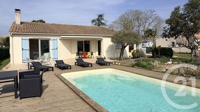 maison à vendre - 4 pièces - 122.3 m2 - MEURSAC - 17 - POITOU-CHARENTES - Century 21 Agence De L'Europe